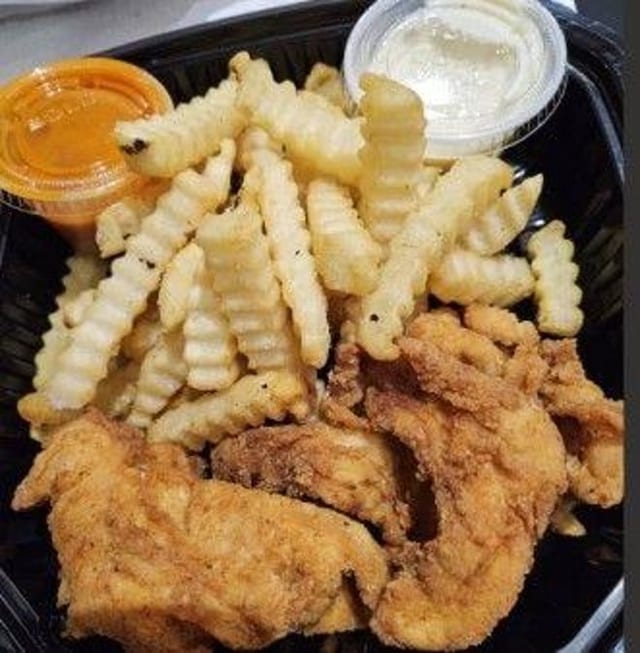 Chicken Tenders - Ranch & Fries.